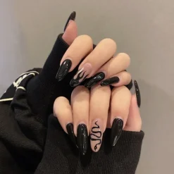 Dark Gothic Press On Nails