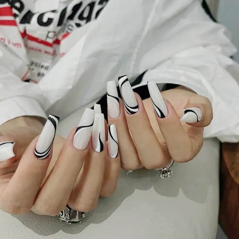 Dark Gothic Press On Nails