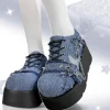 Denim Y2K Platform Mary Jane Shoes