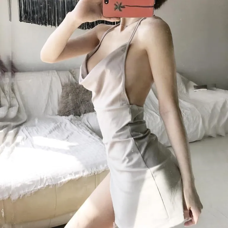 Diamond Chain Mini Dress