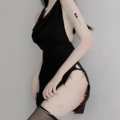 Diamond Chain Mini Dress