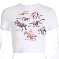 Dino Crop Top