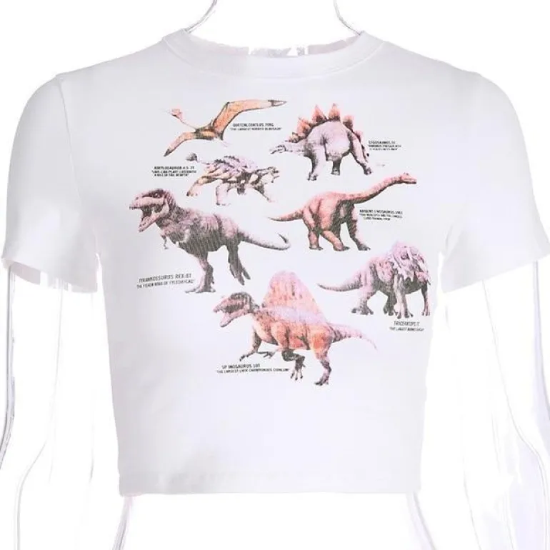 Dino Crop Top