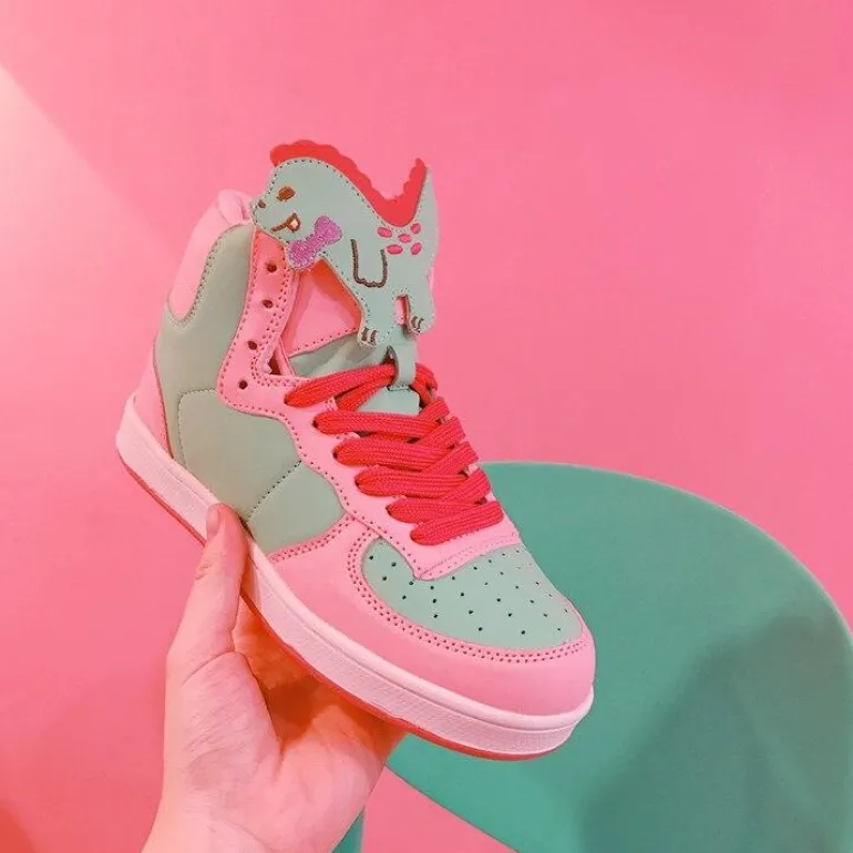 Dinosaur High Top Sneakers