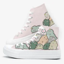 Dinosaur Pile High Top Sneakers