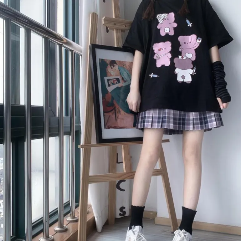 Doctor Bear Menhera Oversized Tee