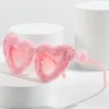 Doll Vibes Retro Heart Shaped Sunglasses