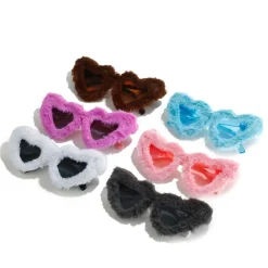 Doll Vibes Retro Heart Shaped Sunglasses