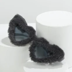 Doll Vibes Retro Heart Shaped Sunglasses