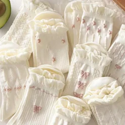 Dollette Floral Lace Socks