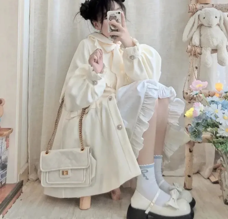 Dolly Cream Button Up Jacket