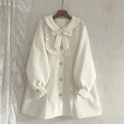 Dolly Cream Button Up Jacket