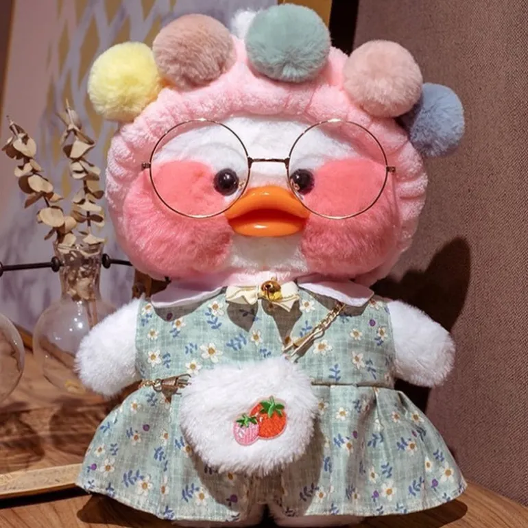 Dress Up Duckling Plush Doll