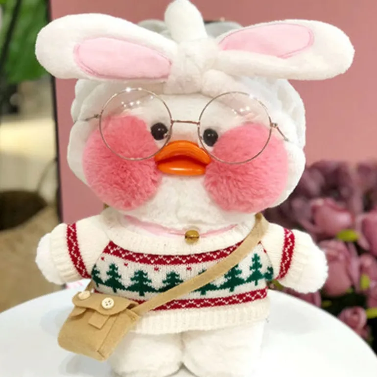 Dress Up Duckling Plush Doll