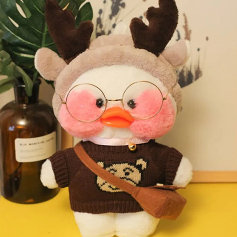 Dress Up Duckling Plush Doll