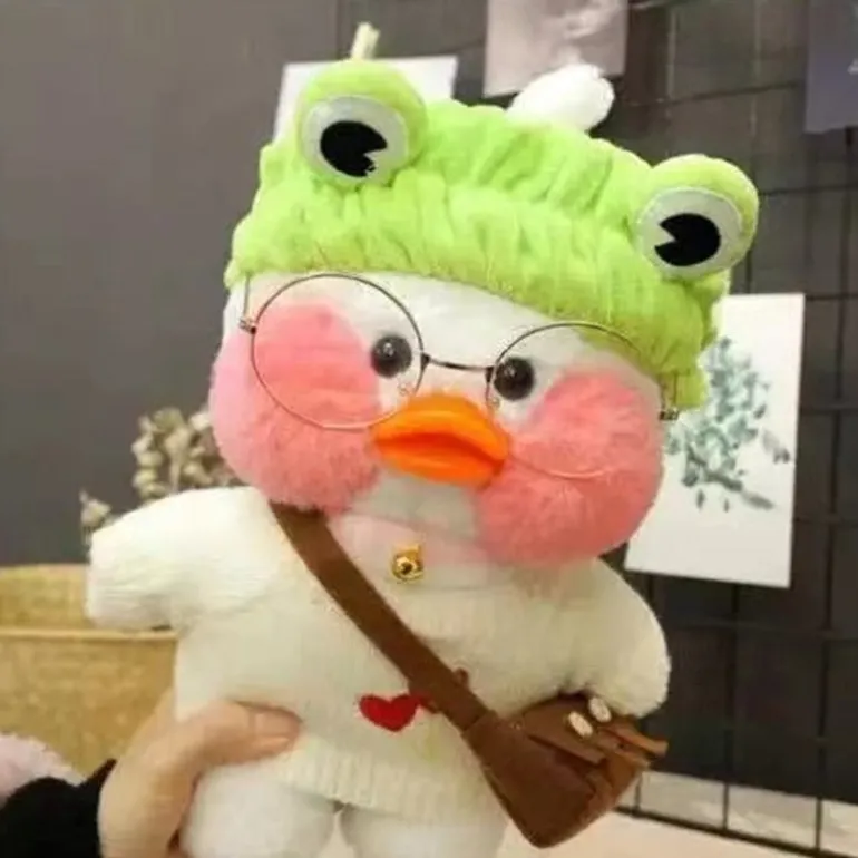 Dress Up Duckling Plush Doll