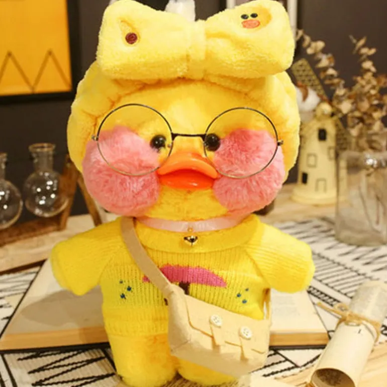Dress Up Duckling Plush Doll