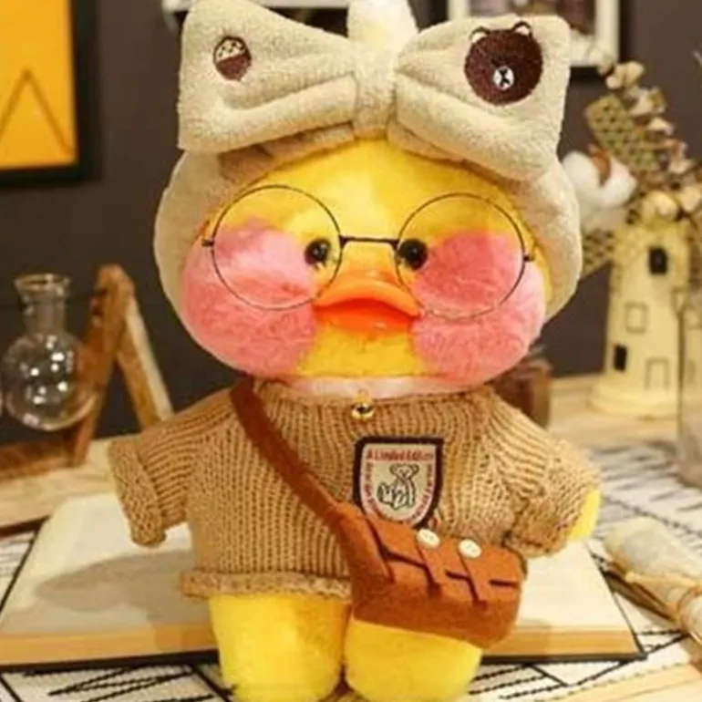 Dress Up Duckling Plush Doll