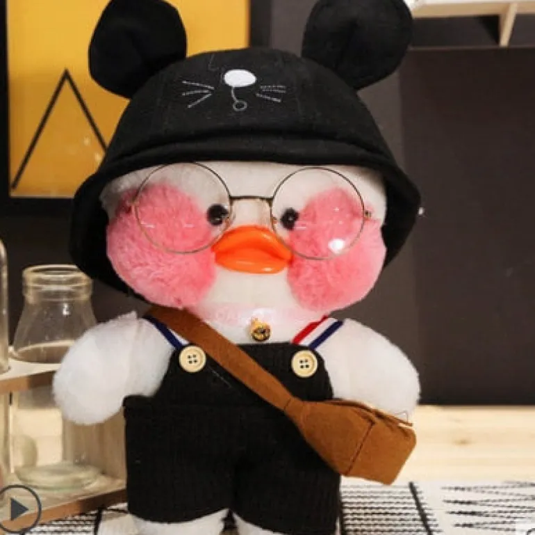 Dress Up Duckling Plush Doll