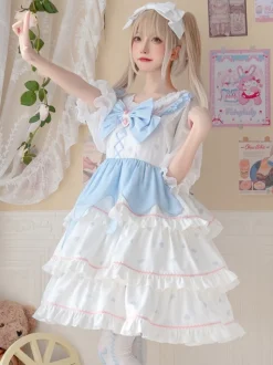 Drippy Polkadot Dress