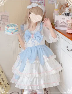 Drippy Polkadot Dress
