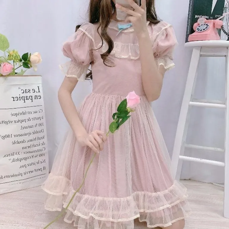 Dusty Pink Fairy Gown