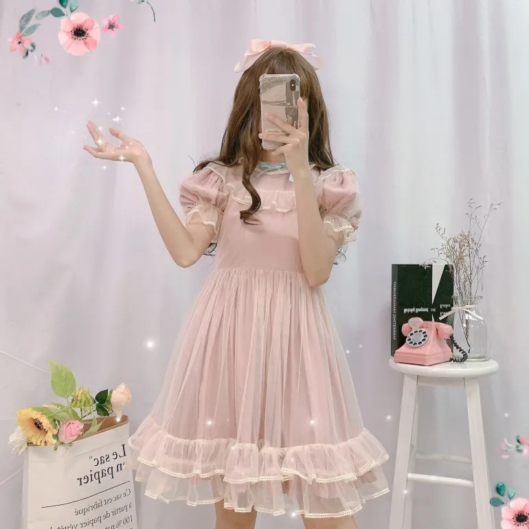 Dusty Pink Fairy Gown