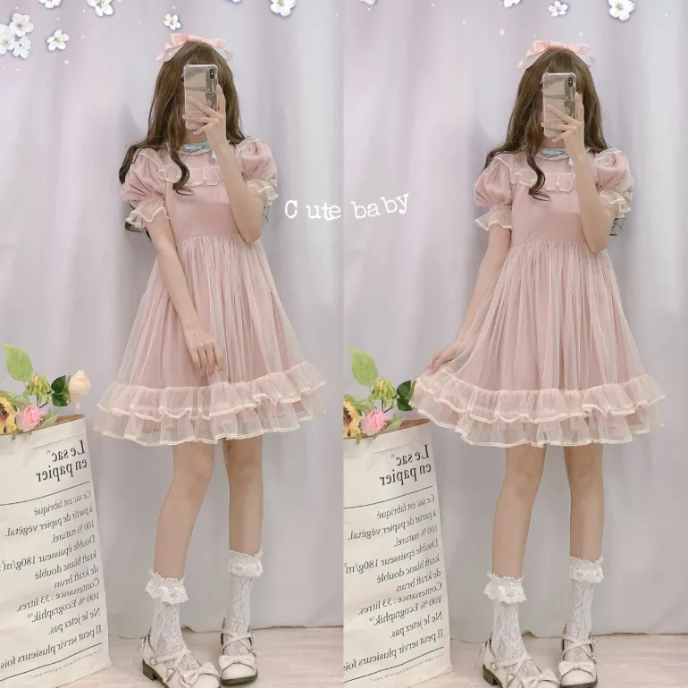 Dusty Pink Fairy Gown