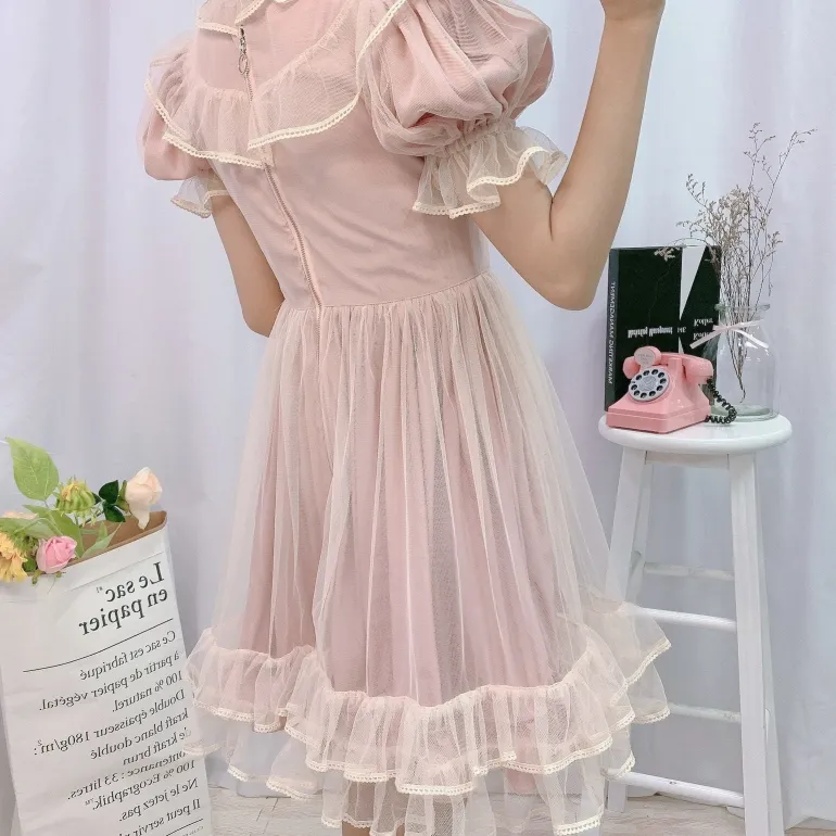 Dusty Pink Fairy Gown