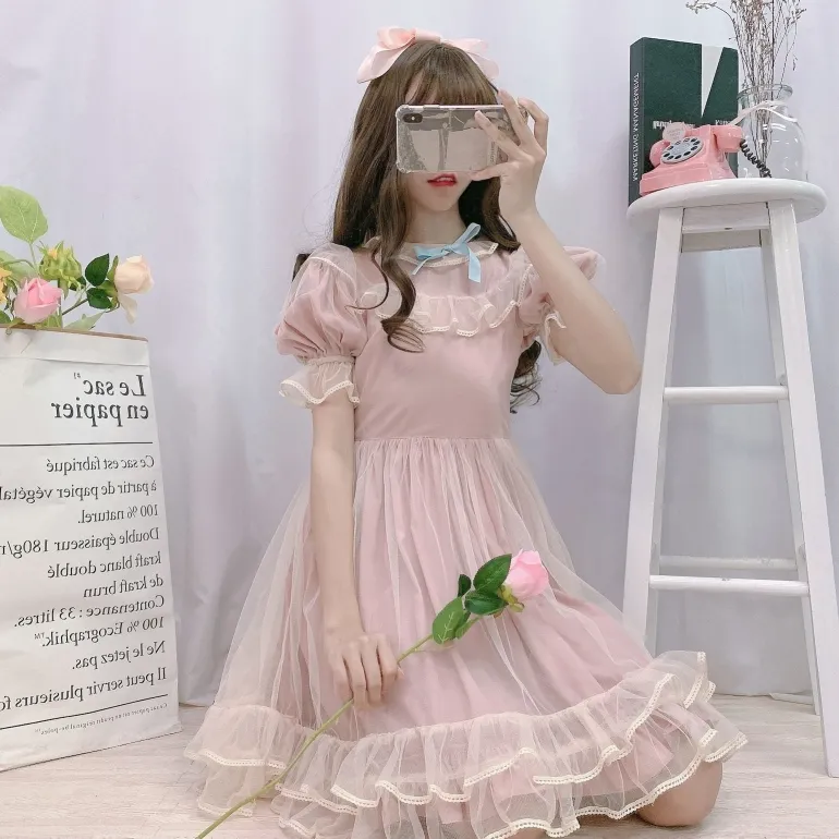 Dusty Pink Fairy Gown