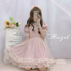 Dusty Pink Fairy Gown
