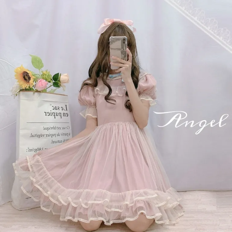 Dusty Pink Fairy Gown