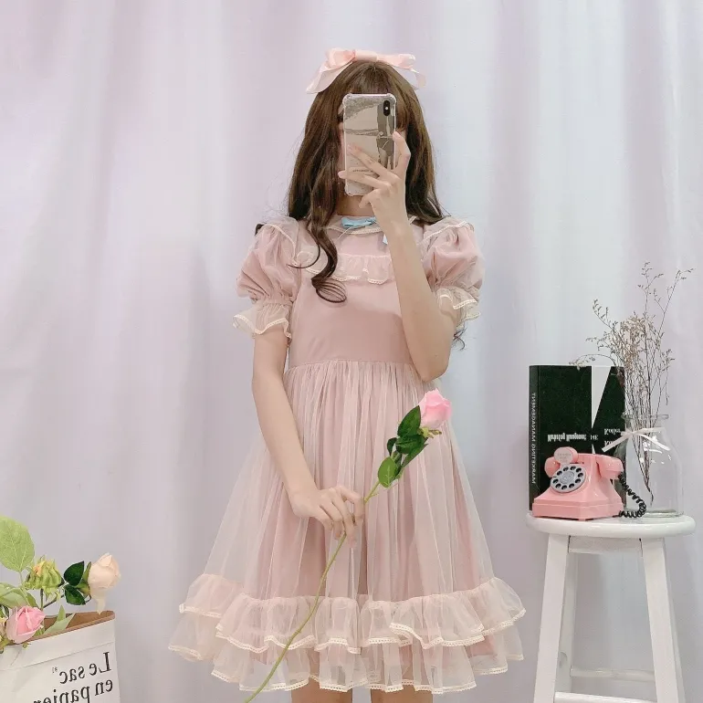 Dusty Pink Fairy Gown