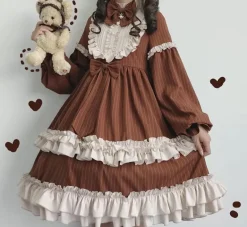 Dusty Pink Maid Dress