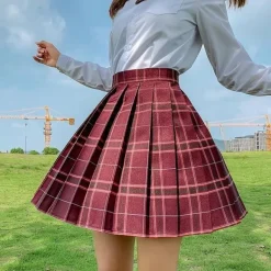 Electric Plaid Skirt (17 Colors)