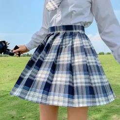 Electric Plaid Skirt (17 Colors)