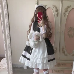 Elegant Victorian Maid Dress