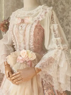 Elegant Victorian Ruffled Blouse