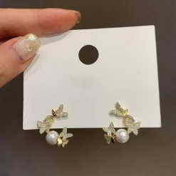 Ethereal Moon Dangle Earrings