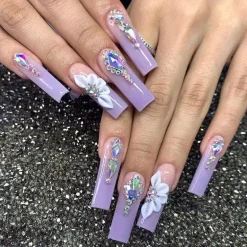 Extra Long Square Press On Nails