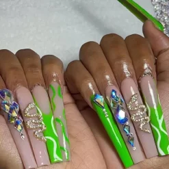 Extra Long Square Press On Nails