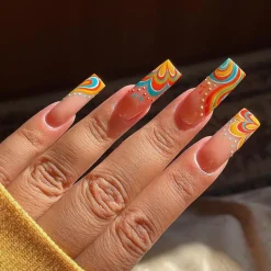 Extra Long Square Press On Nails