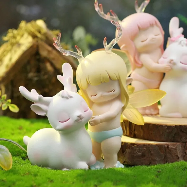 Fairy Fawn Figurines