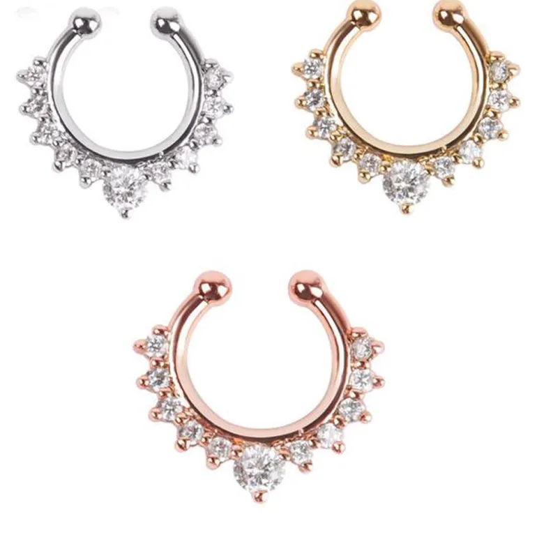 Fake Septum Nose Ring