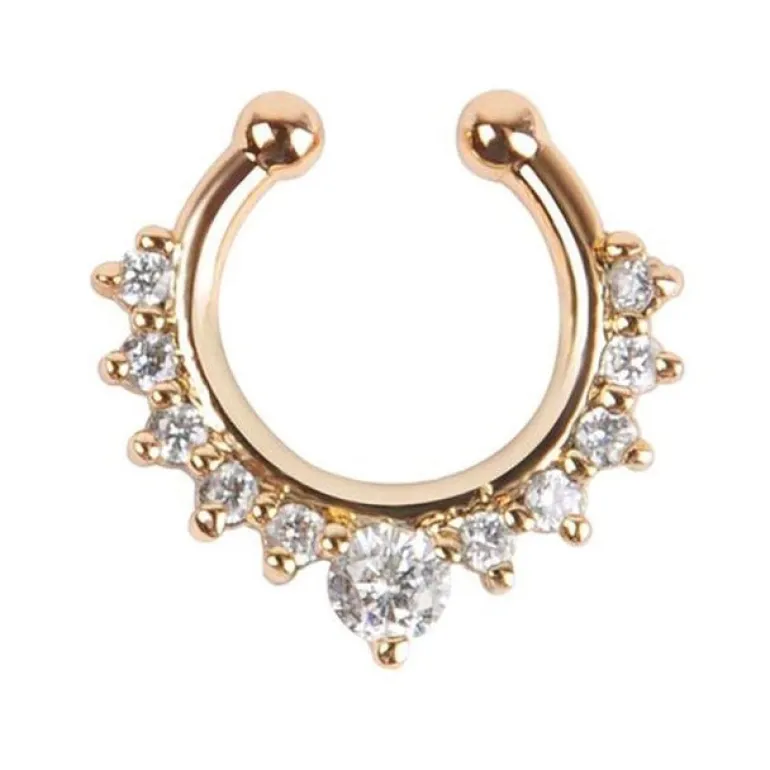 Fake Septum Nose Ring