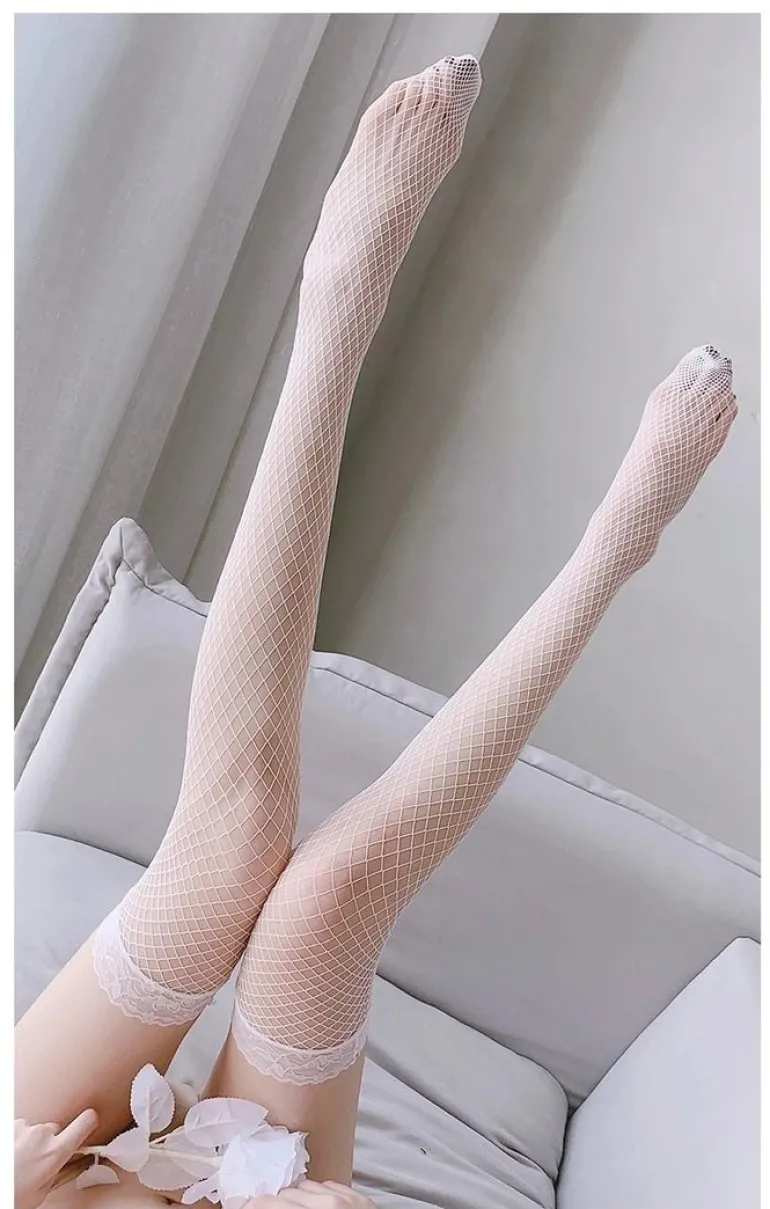 Fishnet Lace Stockings (5 colors)