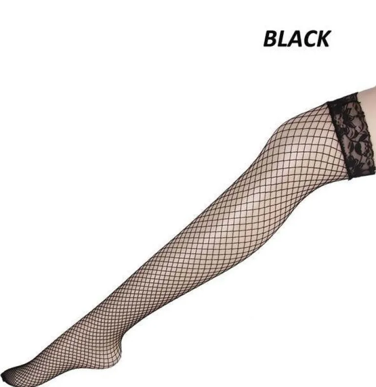 Fishnet Lace Stockings (5 colors)
