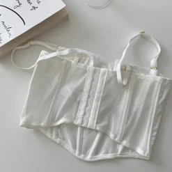 Floral Embroidered Bustier