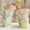 Floral Handpainted Mugs