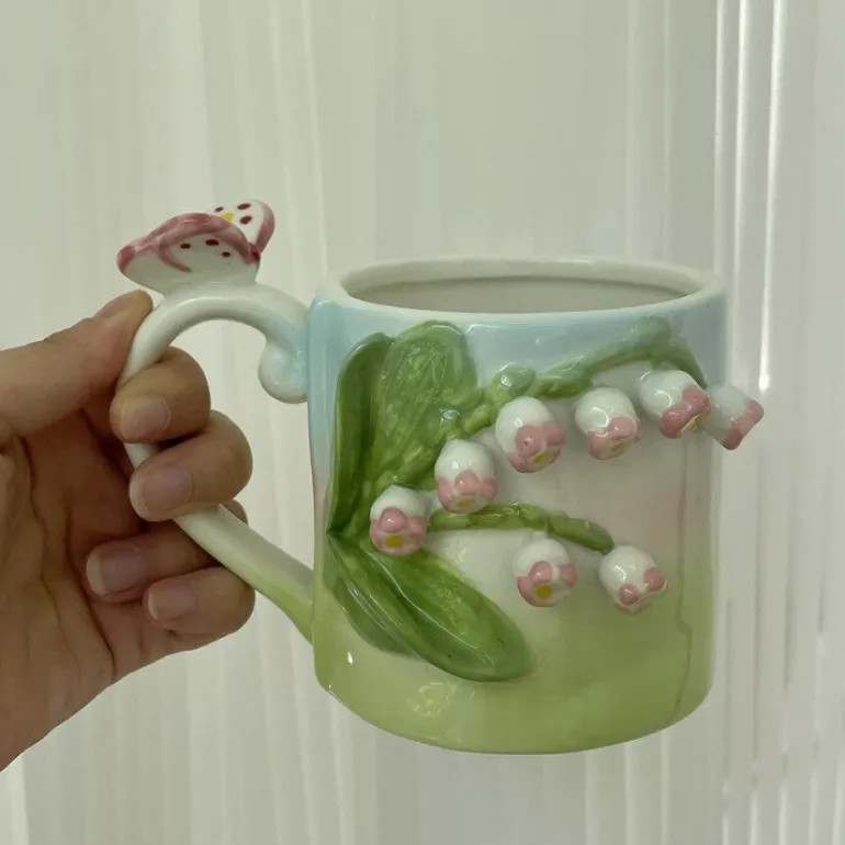 Floral Handpainted Mugs